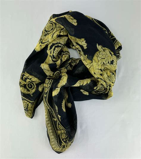 versace 19.69 scarves|Versace collection scarf.